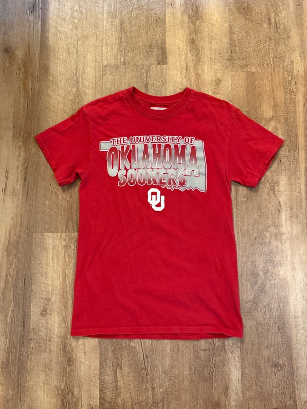 University of Oklahoma Sooners Red Short Sleeve Tee